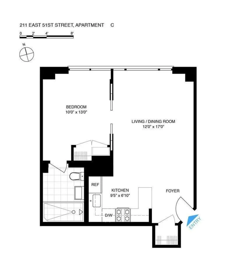 211 E 51ST Street 4C - Photo 1