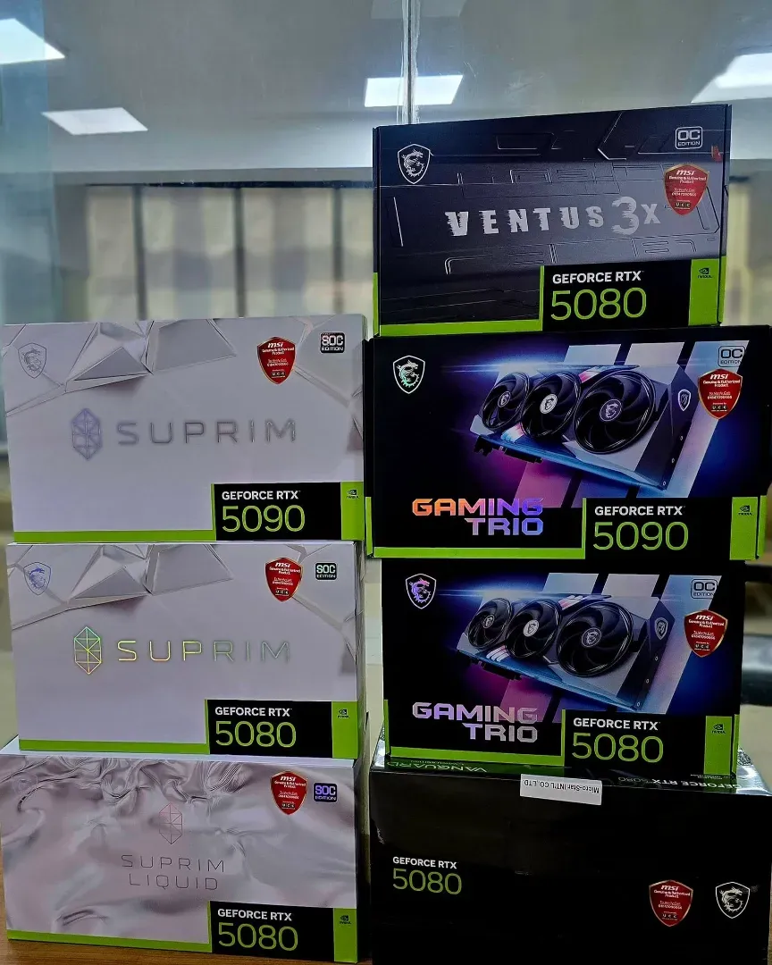 GeForce RTX 5090, RTX 5080, RTX 5070 Ti, RTX 5070, RTX 4090, RTX 4080 Super, RTX 4080, RTX 4070 Ti Super, RTX 4070 Ti, - Photo 5