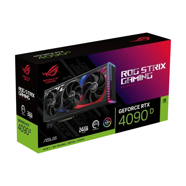 ASUS ROG STRIX RTX 4090 D 24GB GDDR6X Gaming GPU. - Photo 1