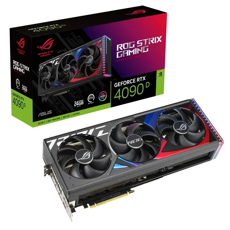 ASUS ROG STRIX RTX 4090 D 24GB GDDR6X Gaming GPU. - Photo 2